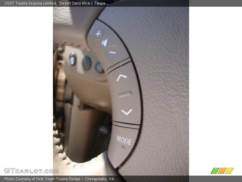 Desert Sand Mica / Taupe 2007 Toyota Sequoia Limited