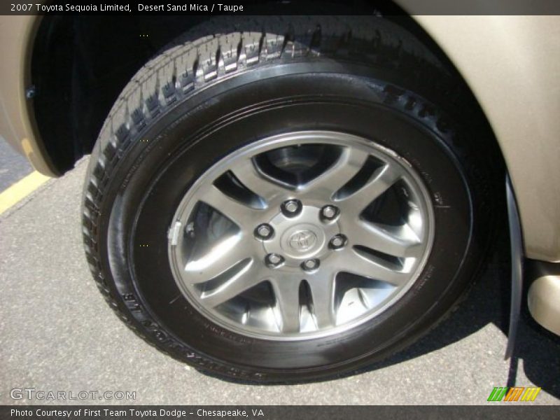 Desert Sand Mica / Taupe 2007 Toyota Sequoia Limited