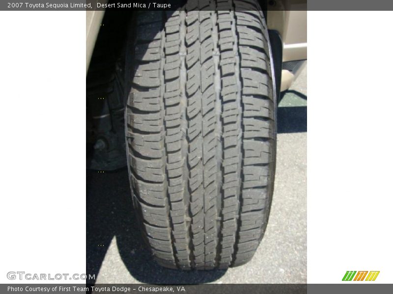 Desert Sand Mica / Taupe 2007 Toyota Sequoia Limited