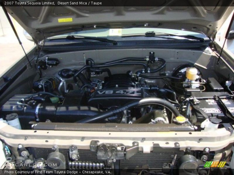 Desert Sand Mica / Taupe 2007 Toyota Sequoia Limited