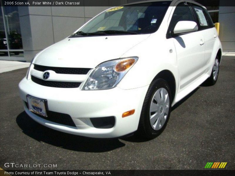 Polar White / Dark Charcoal 2006 Scion xA
