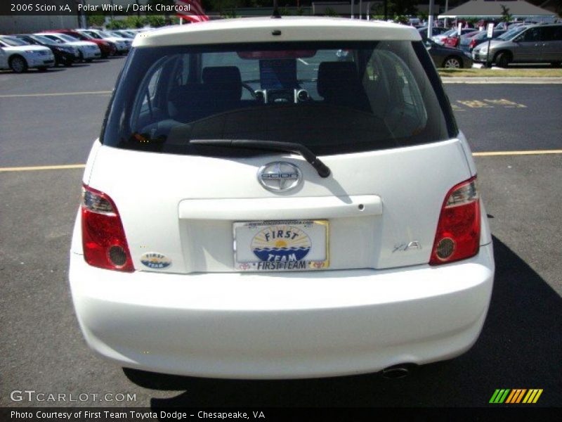 Polar White / Dark Charcoal 2006 Scion xA