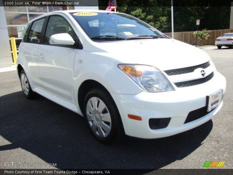 Polar White / Dark Charcoal 2006 Scion xA