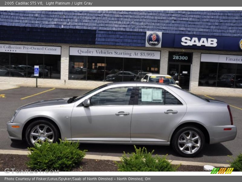 Light Platinum / Light Gray 2005 Cadillac STS V8