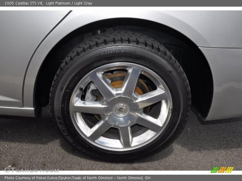 Light Platinum / Light Gray 2005 Cadillac STS V8