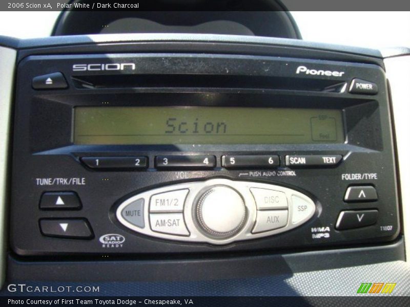 Polar White / Dark Charcoal 2006 Scion xA