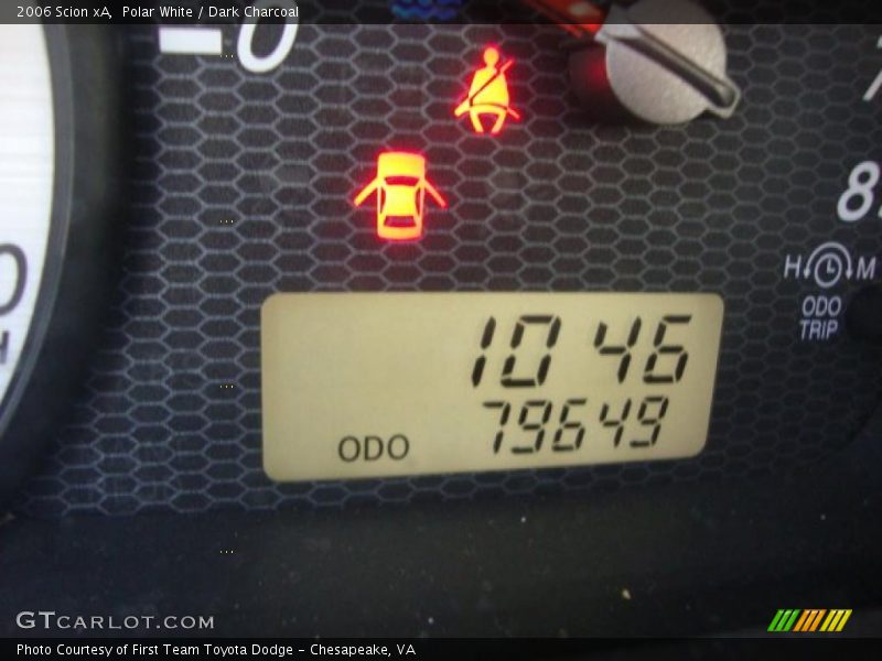 Polar White / Dark Charcoal 2006 Scion xA