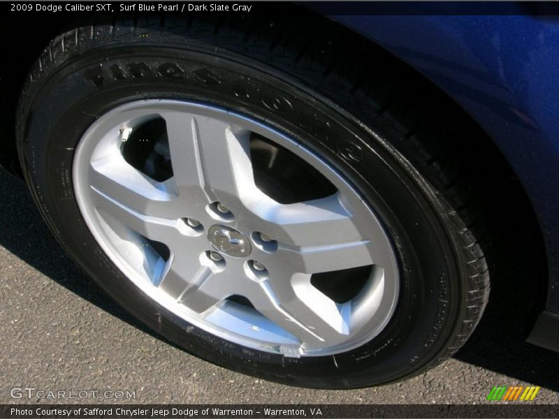 Surf Blue Pearl / Dark Slate Gray 2009 Dodge Caliber SXT