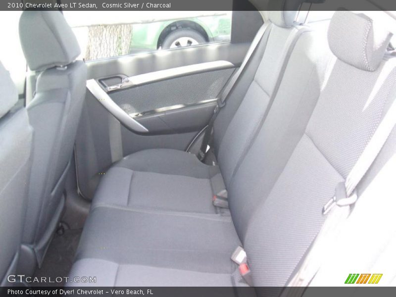Cosmic Silver / Charcoal 2010 Chevrolet Aveo LT Sedan