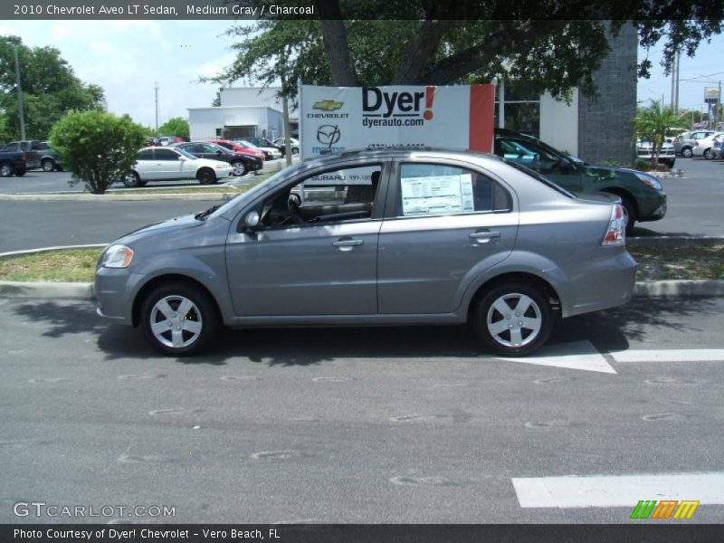 Medium Gray / Charcoal 2010 Chevrolet Aveo LT Sedan