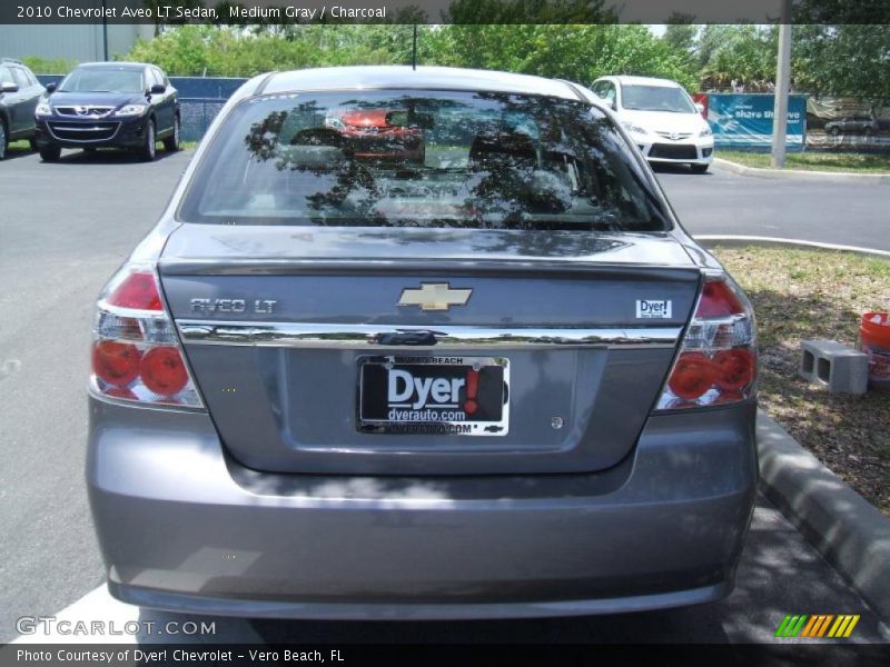 Medium Gray / Charcoal 2010 Chevrolet Aveo LT Sedan