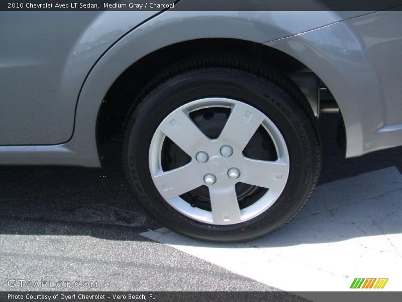 Medium Gray / Charcoal 2010 Chevrolet Aveo LT Sedan