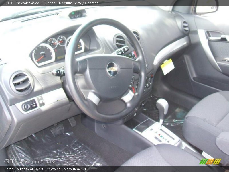 Medium Gray / Charcoal 2010 Chevrolet Aveo LT Sedan
