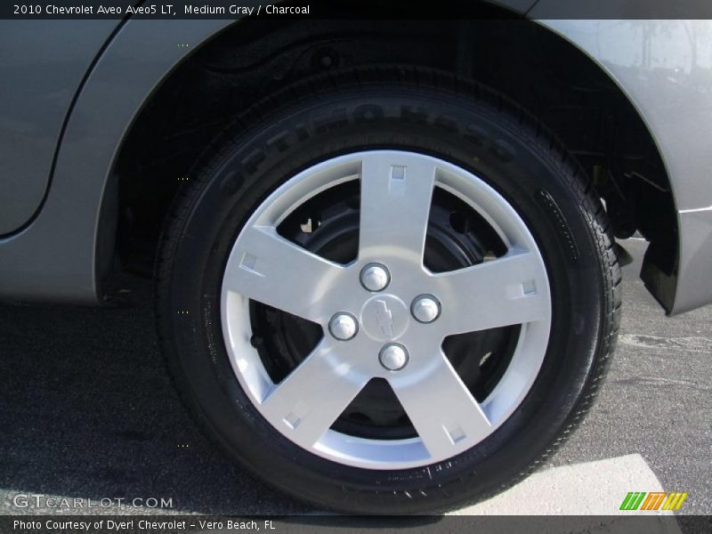 Medium Gray / Charcoal 2010 Chevrolet Aveo Aveo5 LT