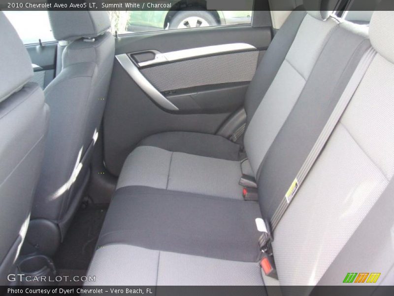 Summit White / Charcoal 2010 Chevrolet Aveo Aveo5 LT