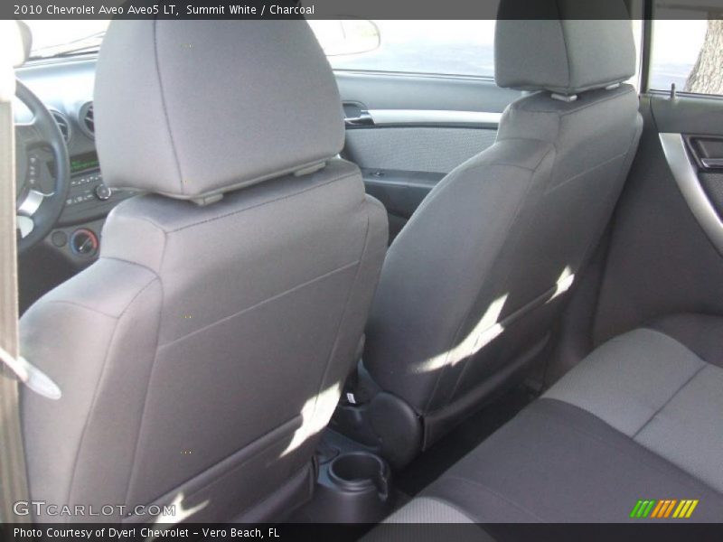 Summit White / Charcoal 2010 Chevrolet Aveo Aveo5 LT