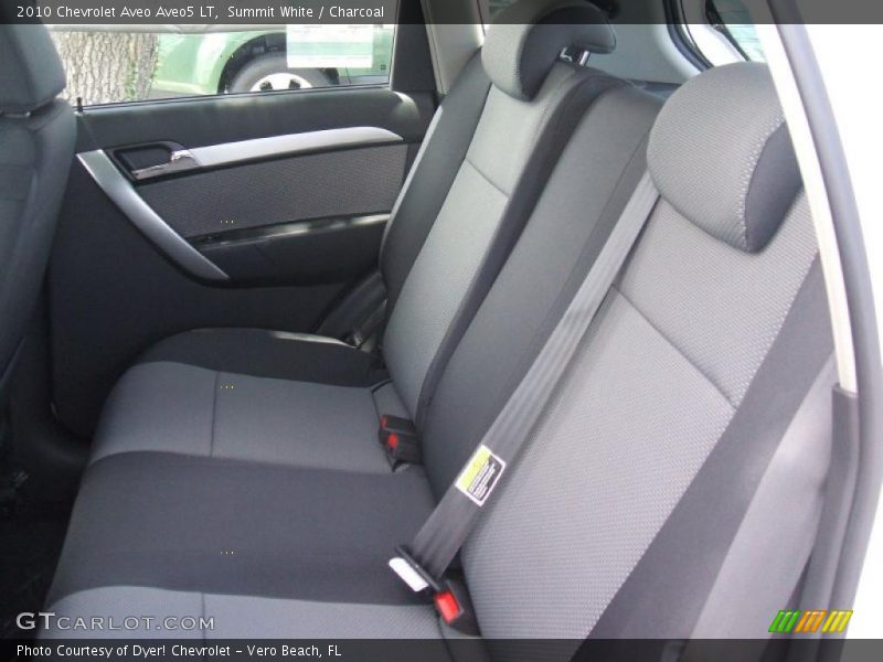 Summit White / Charcoal 2010 Chevrolet Aveo Aveo5 LT
