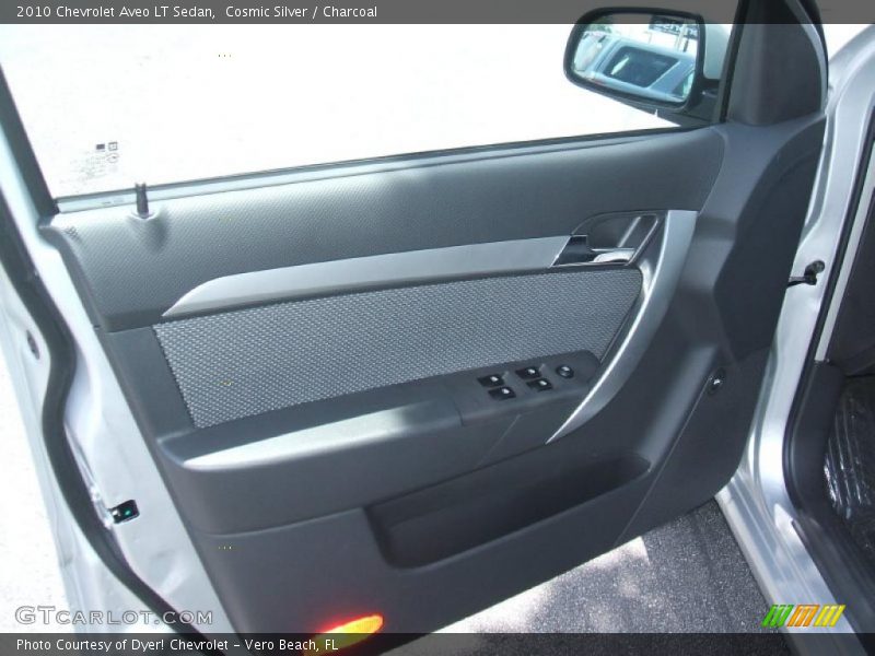 Cosmic Silver / Charcoal 2010 Chevrolet Aveo LT Sedan