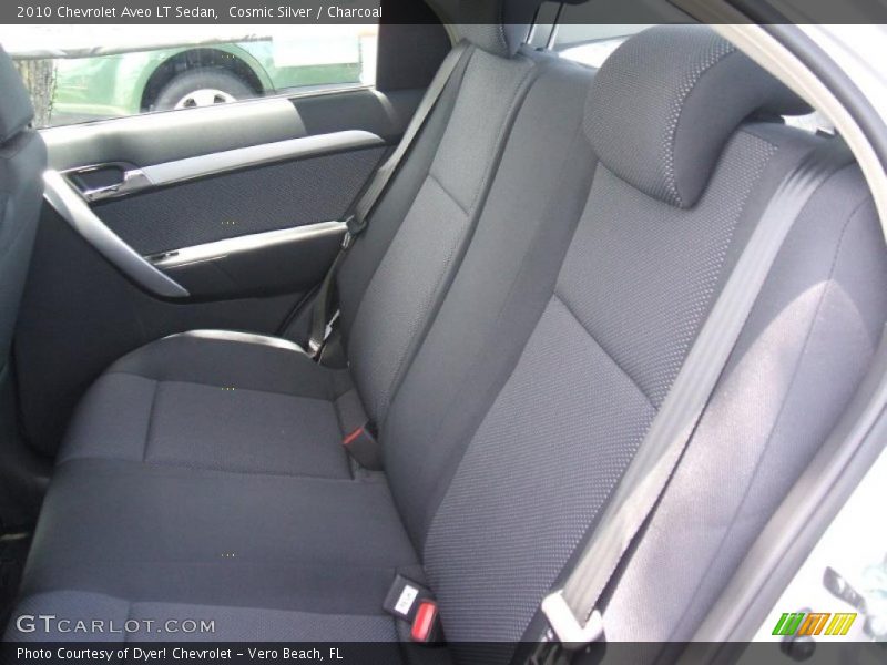 Cosmic Silver / Charcoal 2010 Chevrolet Aveo LT Sedan