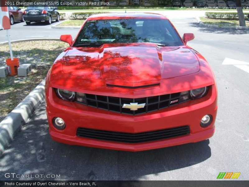 Victory Red / Black 2011 Chevrolet Camaro SS/RS Coupe