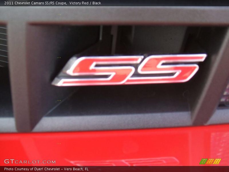 Victory Red / Black 2011 Chevrolet Camaro SS/RS Coupe