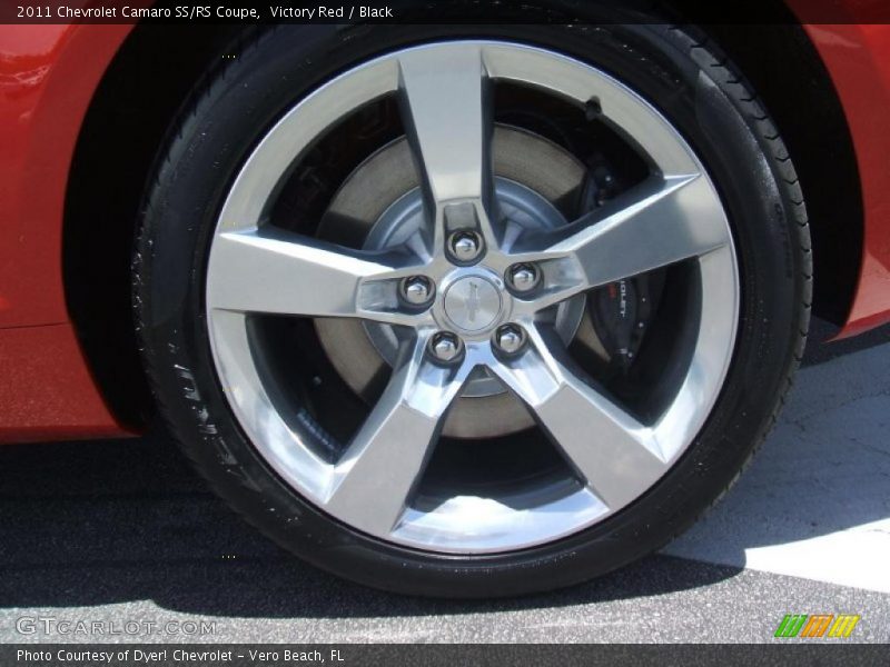 Victory Red / Black 2011 Chevrolet Camaro SS/RS Coupe