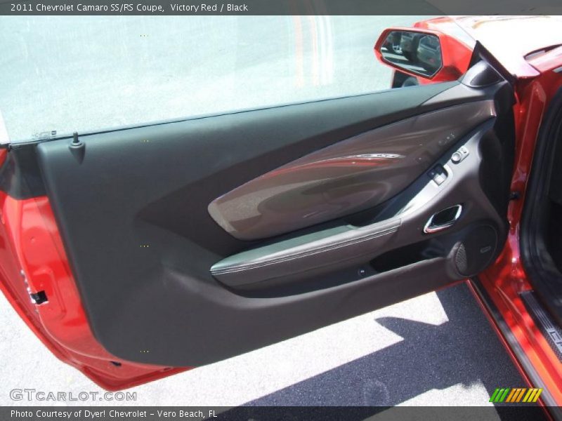 Victory Red / Black 2011 Chevrolet Camaro SS/RS Coupe