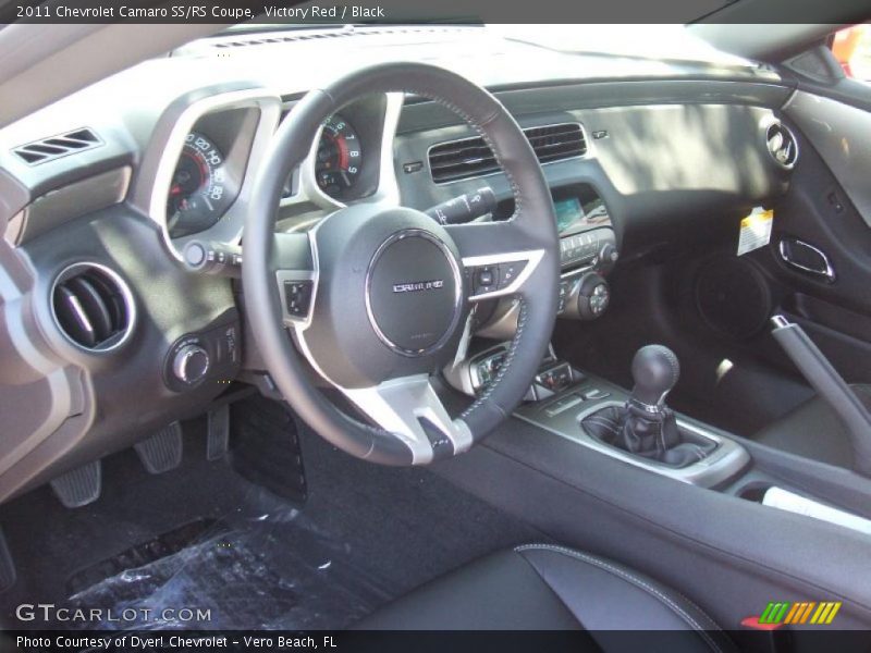 Victory Red / Black 2011 Chevrolet Camaro SS/RS Coupe