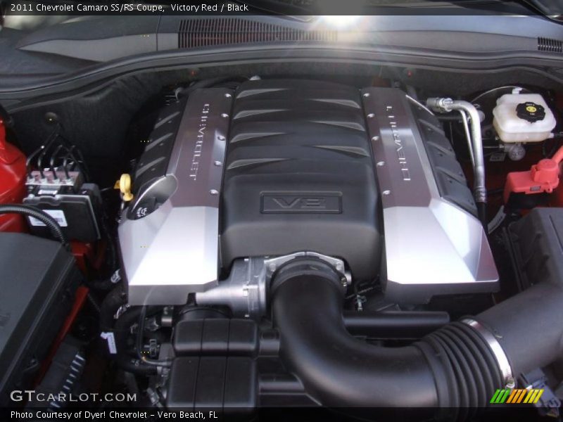 Victory Red / Black 2011 Chevrolet Camaro SS/RS Coupe