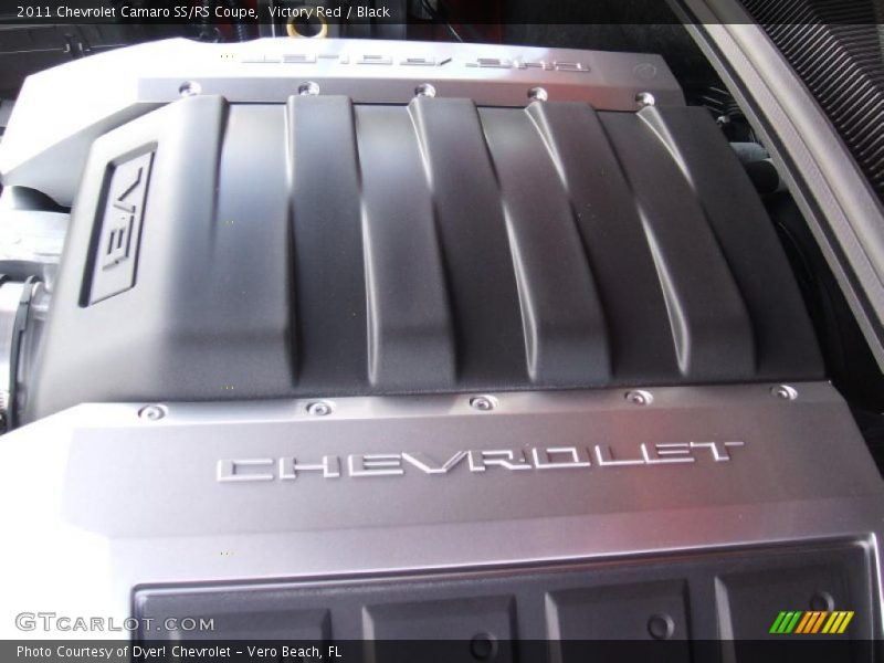 Victory Red / Black 2011 Chevrolet Camaro SS/RS Coupe