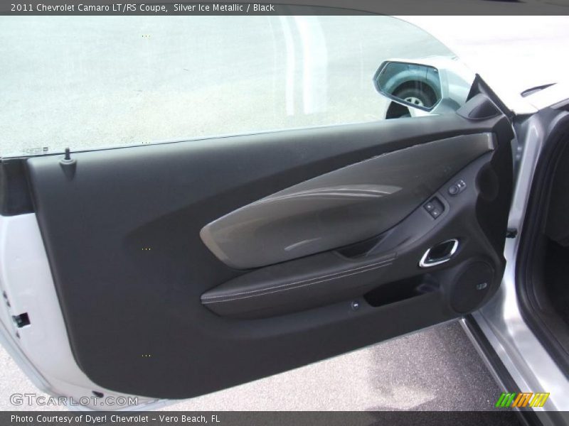 Silver Ice Metallic / Black 2011 Chevrolet Camaro LT/RS Coupe