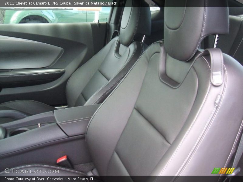 Silver Ice Metallic / Black 2011 Chevrolet Camaro LT/RS Coupe