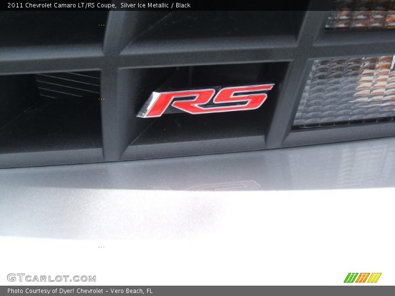Silver Ice Metallic / Black 2011 Chevrolet Camaro LT/RS Coupe