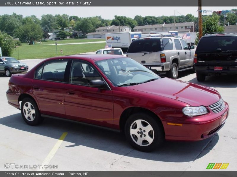 Sport Red Metallic / Gray 2005 Chevrolet Classic