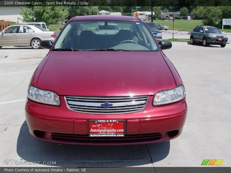 Sport Red Metallic / Gray 2005 Chevrolet Classic