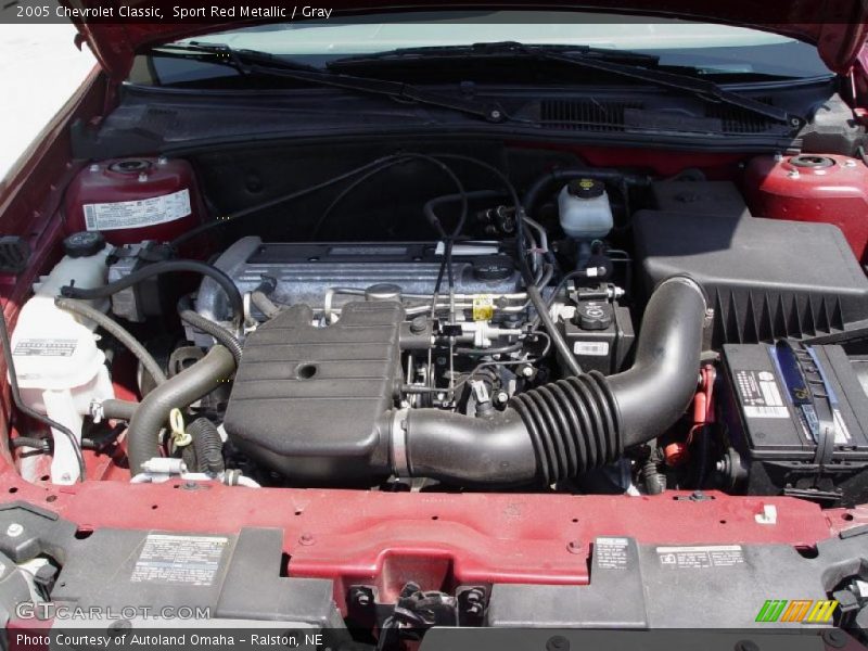 Sport Red Metallic / Gray 2005 Chevrolet Classic