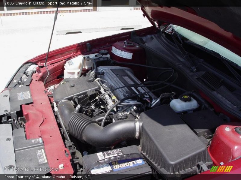 Sport Red Metallic / Gray 2005 Chevrolet Classic