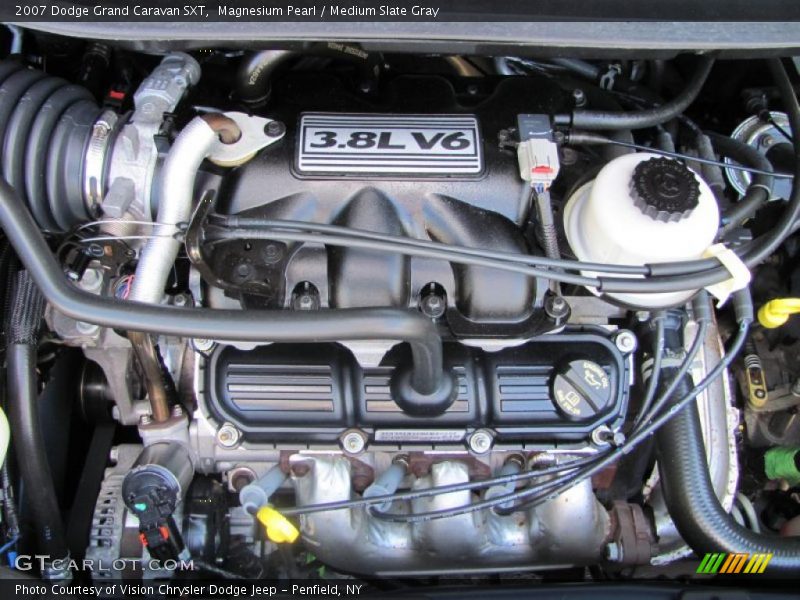 Magnesium Pearl / Medium Slate Gray 2007 Dodge Grand Caravan SXT