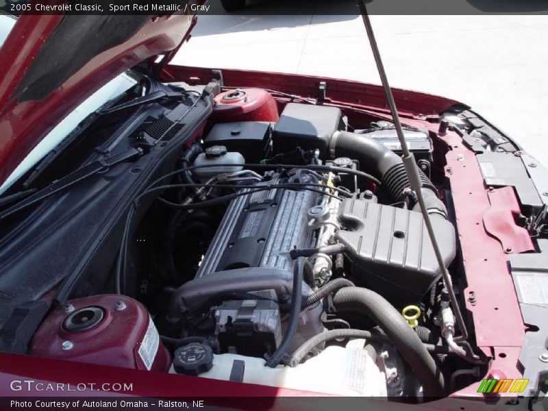 Sport Red Metallic / Gray 2005 Chevrolet Classic