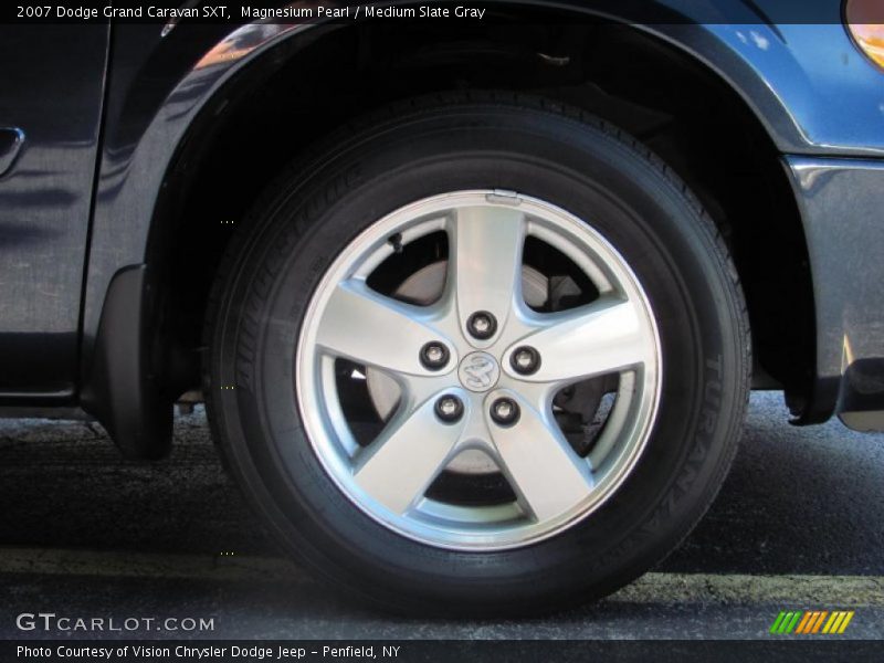 Magnesium Pearl / Medium Slate Gray 2007 Dodge Grand Caravan SXT