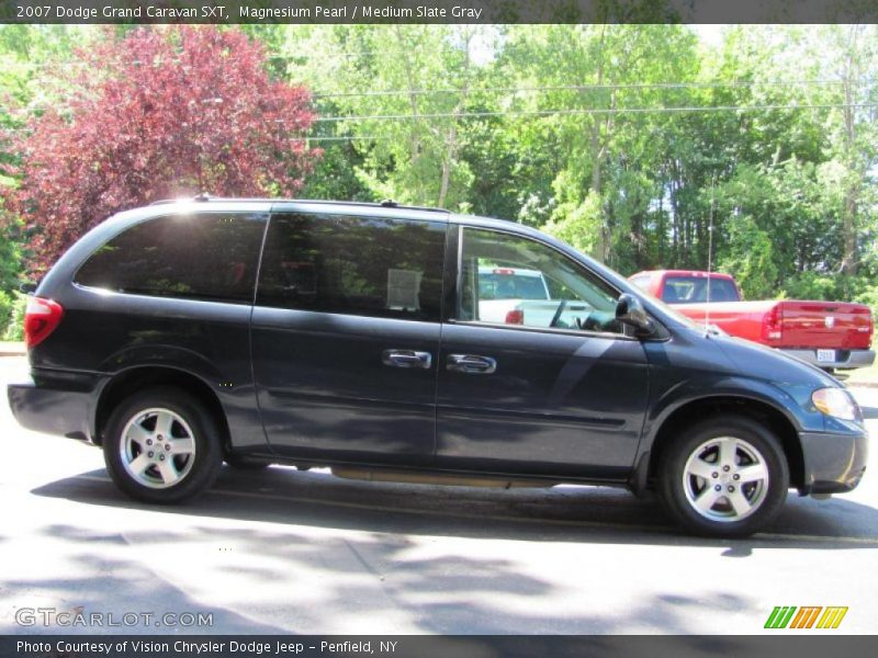 Magnesium Pearl / Medium Slate Gray 2007 Dodge Grand Caravan SXT