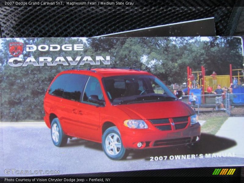 Magnesium Pearl / Medium Slate Gray 2007 Dodge Grand Caravan SXT