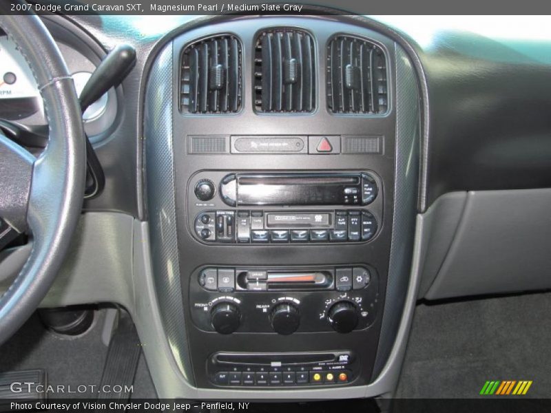 Magnesium Pearl / Medium Slate Gray 2007 Dodge Grand Caravan SXT