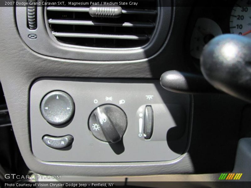 Magnesium Pearl / Medium Slate Gray 2007 Dodge Grand Caravan SXT