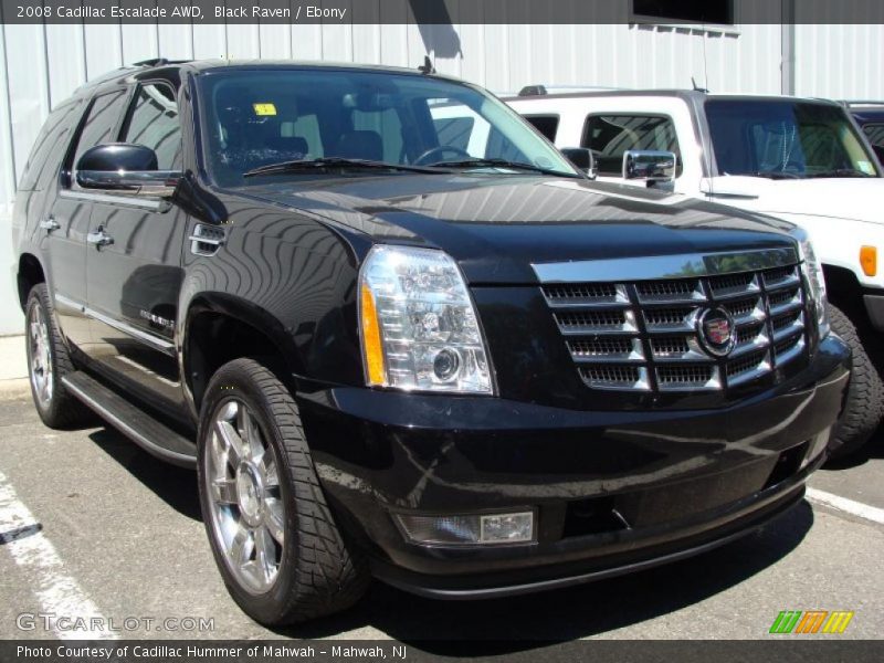 Black Raven / Ebony 2008 Cadillac Escalade AWD