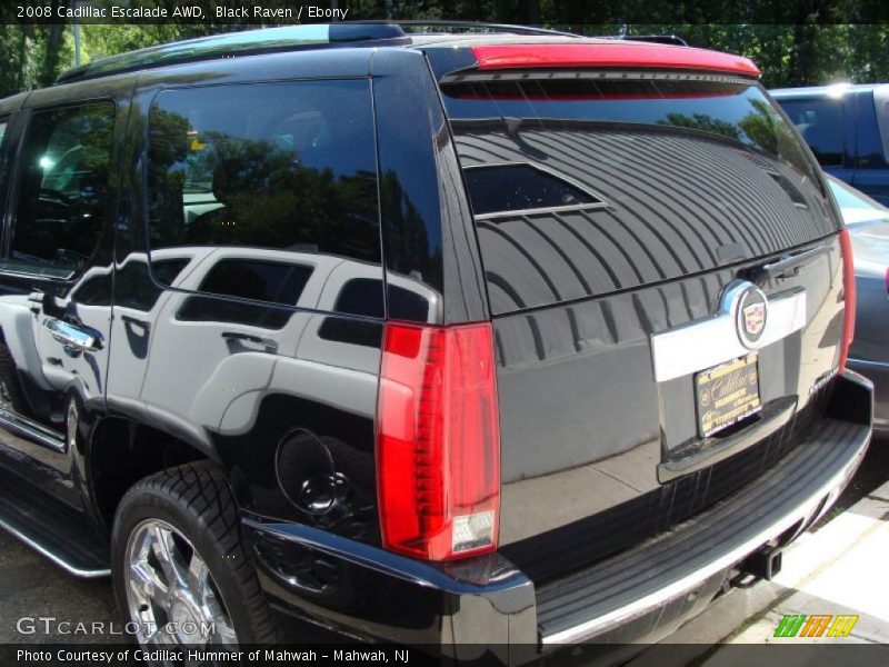 Black Raven / Ebony 2008 Cadillac Escalade AWD