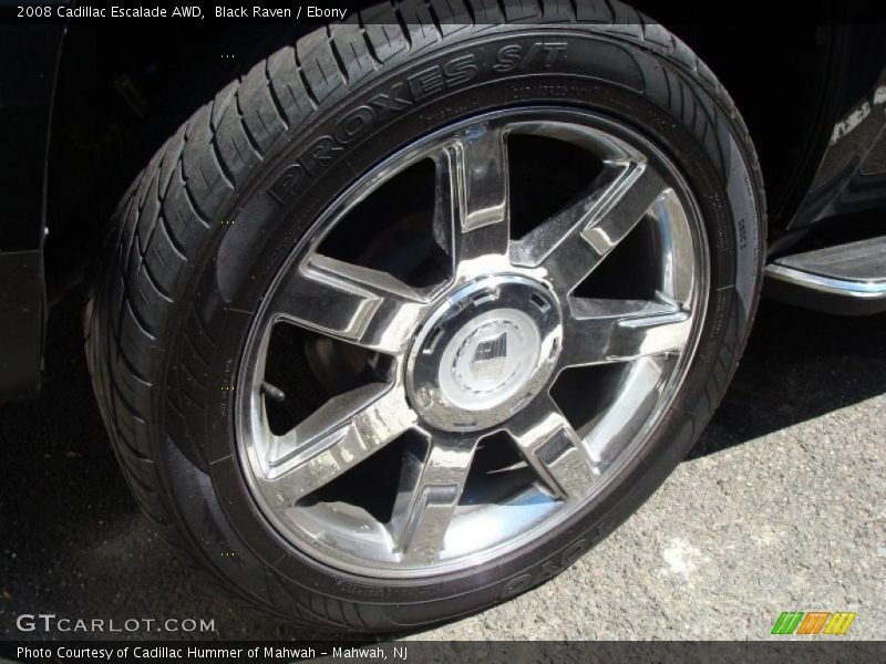 Black Raven / Ebony 2008 Cadillac Escalade AWD