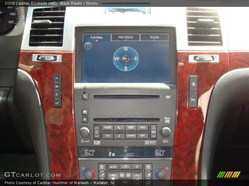 Black Raven / Ebony 2008 Cadillac Escalade AWD