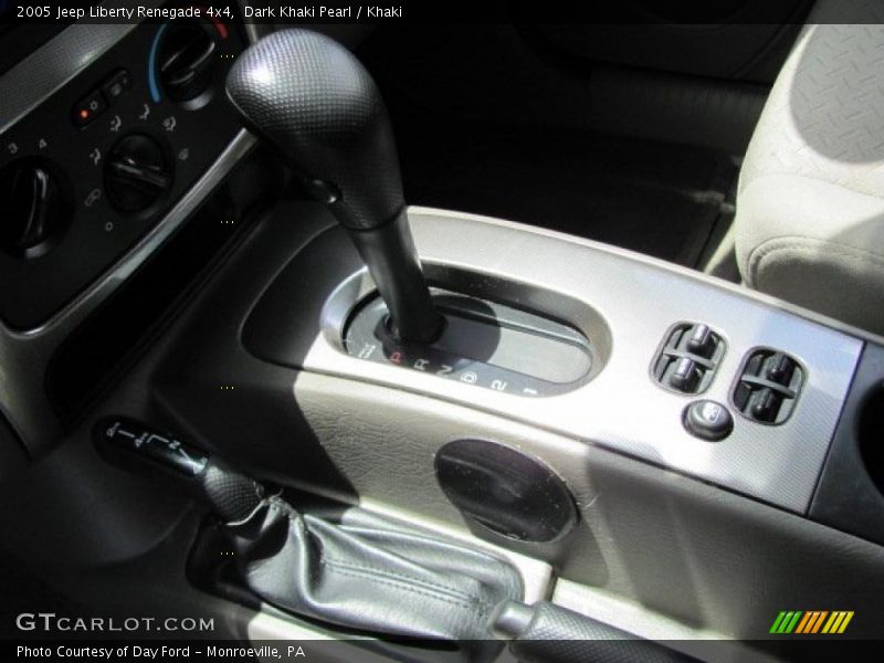 Dark Khaki Pearl / Khaki 2005 Jeep Liberty Renegade 4x4