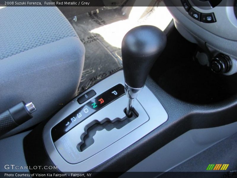 Fusion Red Metallic / Grey 2008 Suzuki Forenza